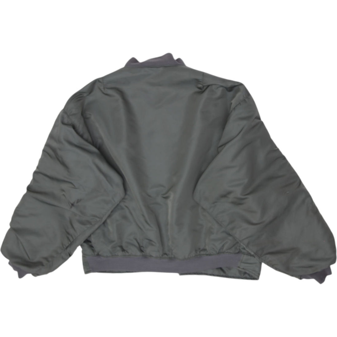Vintage 80s-90s Schott NYC MA-1 Spec 86 Military Flight Bomber Jacket Size XL