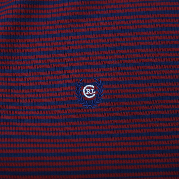 Vintage 90s Chaps Ralph Lauren Striped Polo T-Shirt Size L