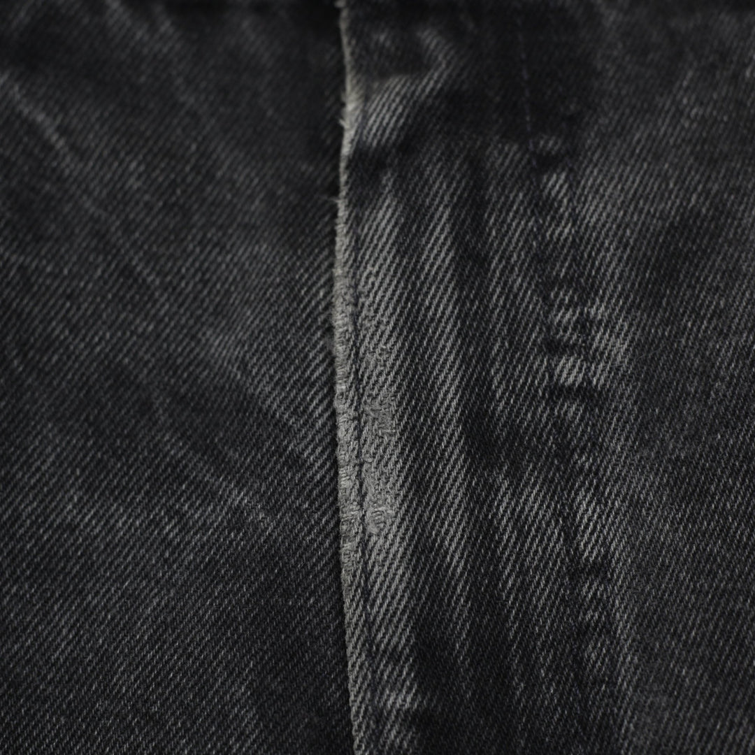 Vintage 90s Levi's 634 Orange Tab Faded Black Denim Jeans W33 L32