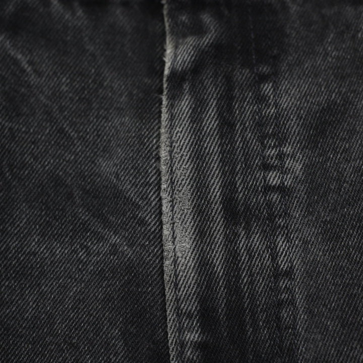 Vintage 90s Levi's 634 Orange Tab Faded Black Denim Jeans W33 L32