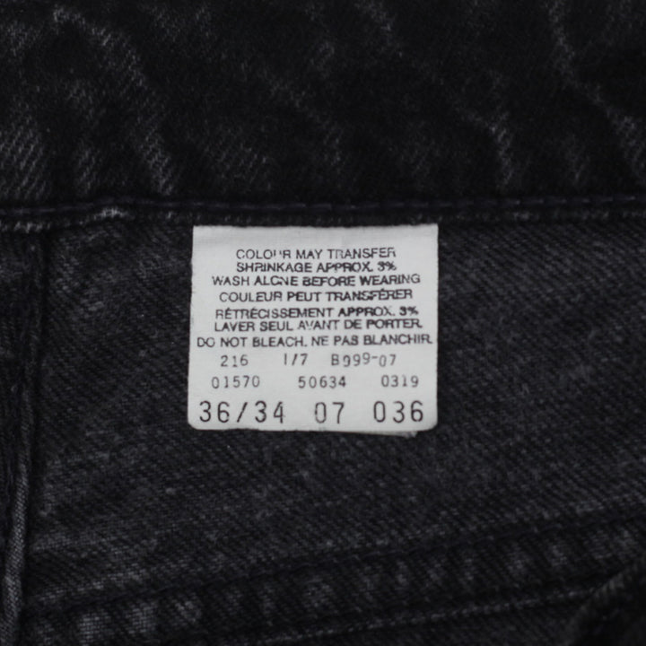 Vintage Levi Strauss # 634 Orange Tab Jeans Black - Fashion Rerun Vintage Migration_Pants