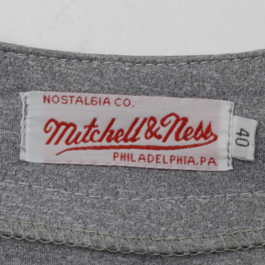Vintage Mitchell & Ness Boston Cooperstown Collection Baseball Jersey | Migration_Jerseys - Back View | Fashion Rerun