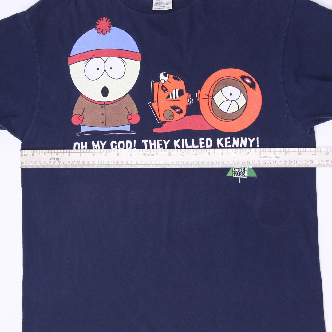 Vintage 1997 South Park Stan Kenny Comedy Central T-Shirt Size XL