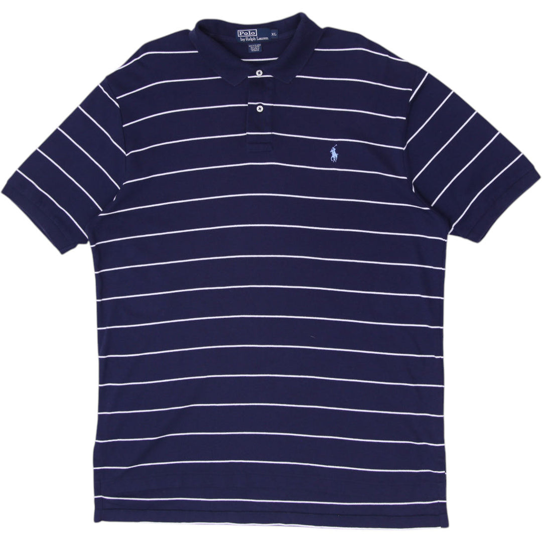 Mens Polo Ralph Lauren Striped Short Sleeve Polo T-Shirt size XXL