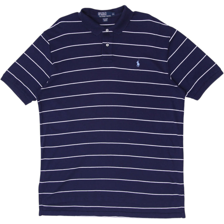 Mens Polo Ralph Lauren Striped Short Sleeve Polo T-Shirt size XXL