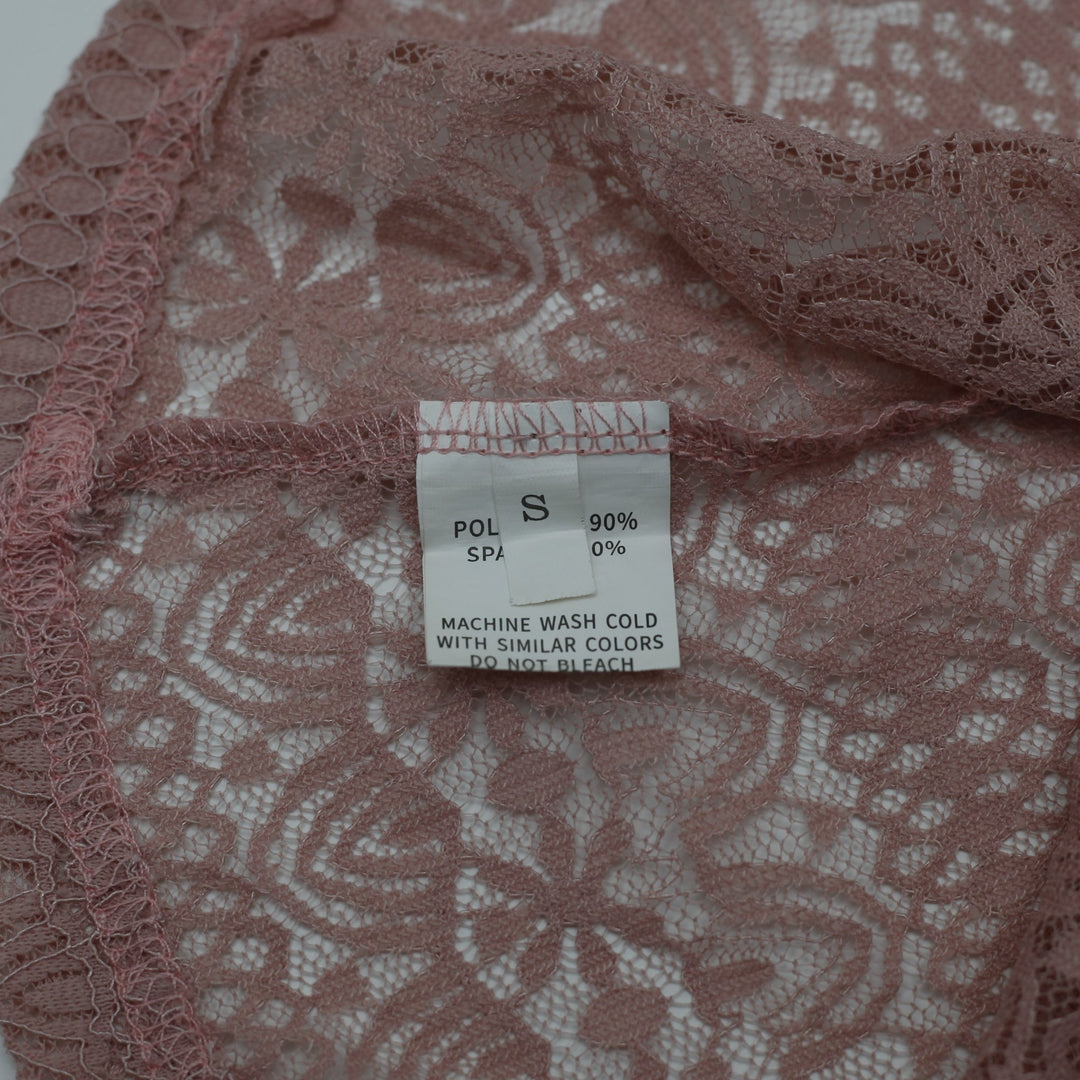 Y2K Lace Cropped Cami Top Size S | Migration_Y2K Tops - Back View | Fashion Rerun