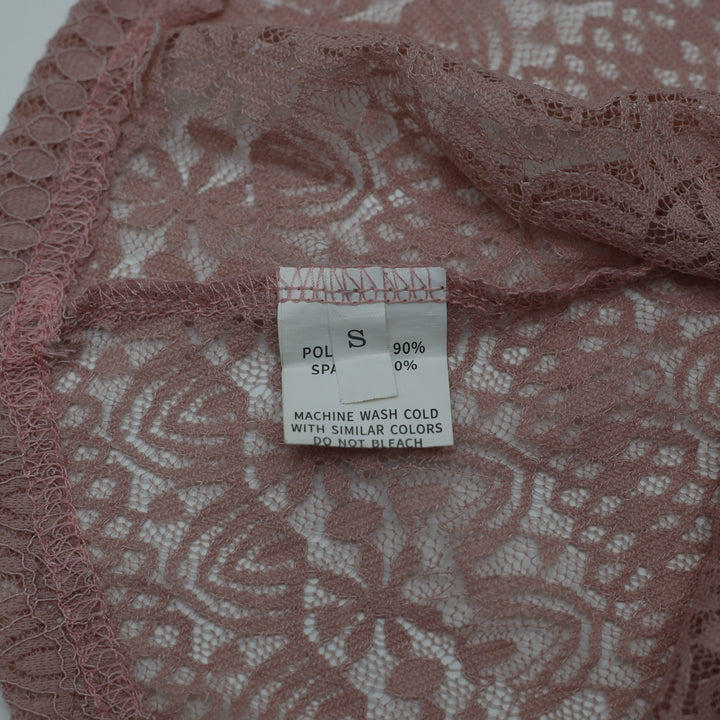 Y2K Lace Cropped Cami Top Size S | Migration_Y2K Tops - Back View | Fashion Rerun