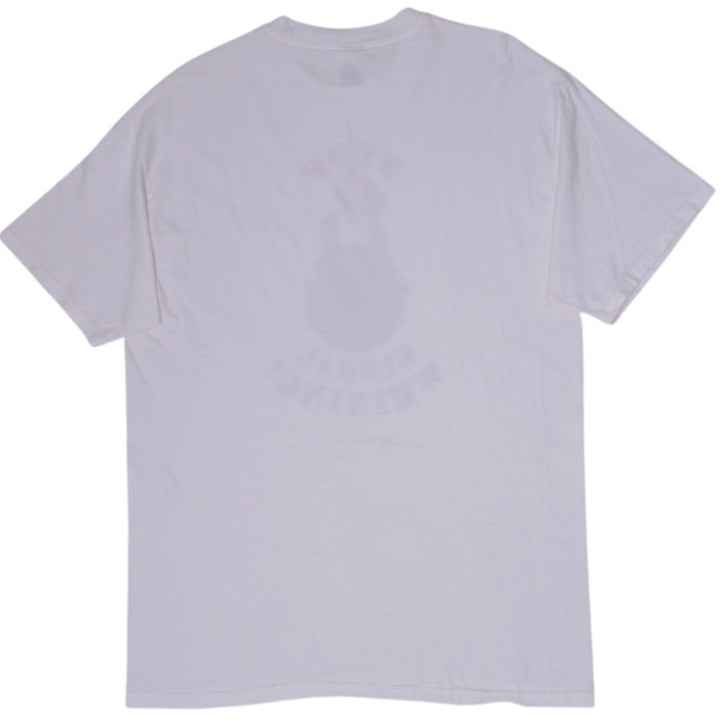 Vintage Hanes Stop Global Whining Graphic T-Shirt Size L