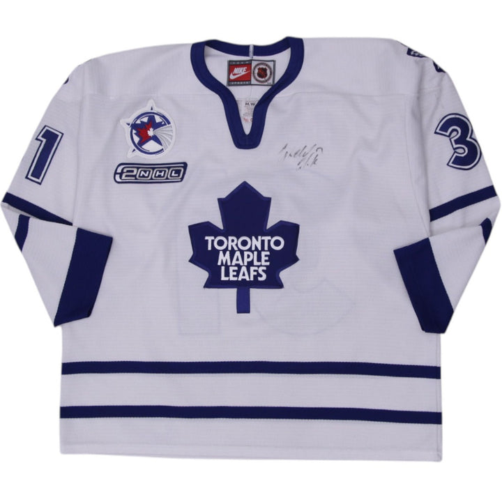 Vintage Nike NHL Toronto Maple Leafs Joseph # 31 Hockey White Jersey L | Migration_Jerseys | Fashion Rerun