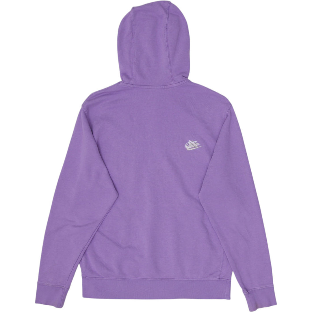 Nike Drawstring Embroidered Logo Spell Out Hoodie Size M | Migration_Hoodies - Side View | Fashion Rerun