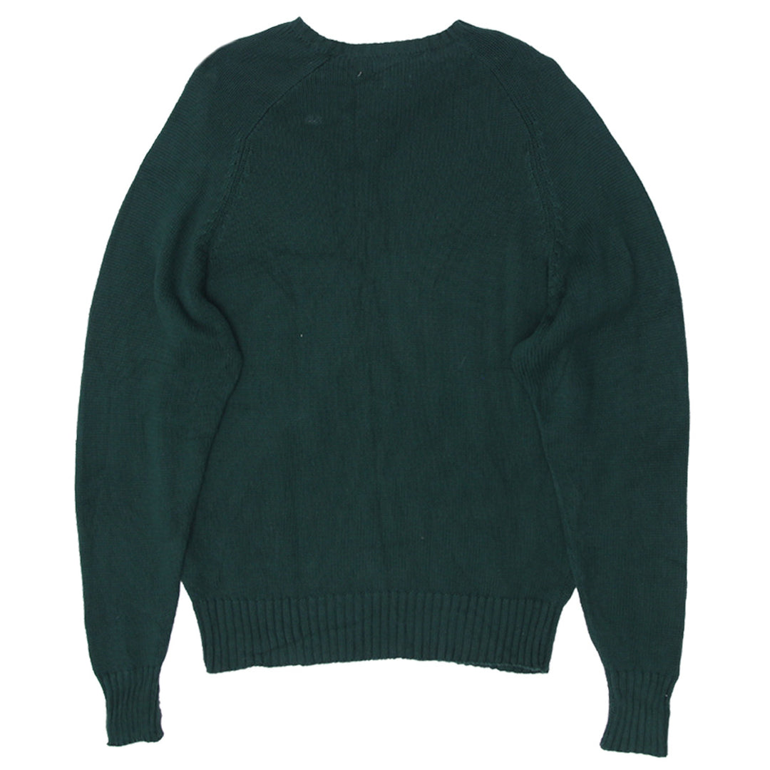 Vintage Polo Ralph Lauren Knit Sweater Size M, Green - Fashion Rerun Vintage Migration_Sweaters