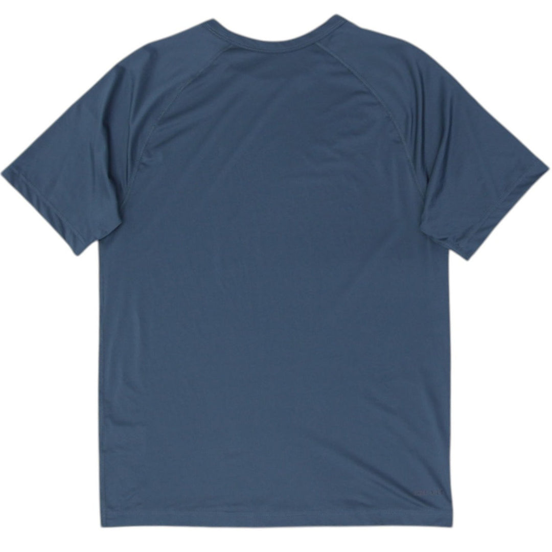 Mens Nike T-Shirt Blue Athletic Moisture Wicking
