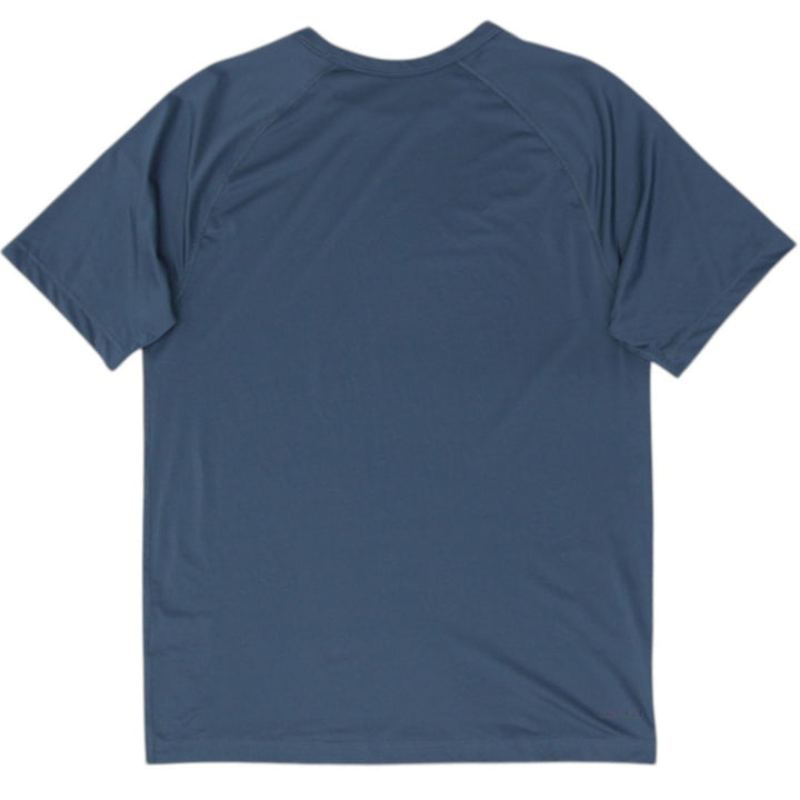 Mens Nike T-Shirt Blue Athletic Moisture Wicking