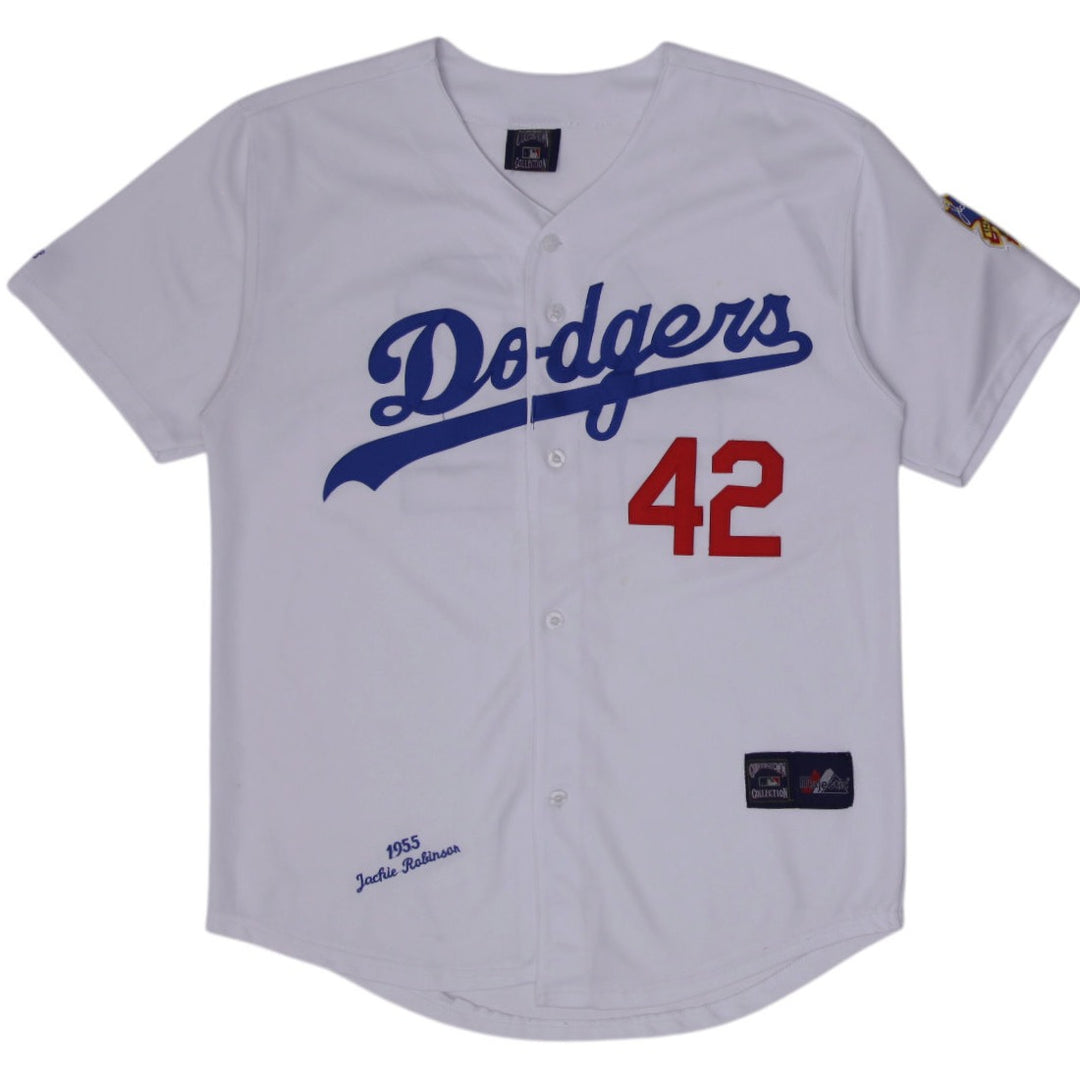 Vintage Majestic Cooperstown Dodgers Baseball Jersey Size XL