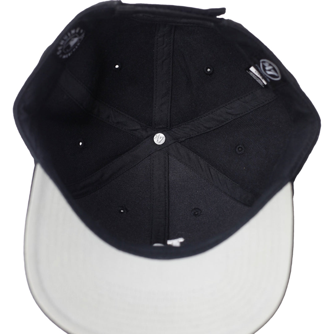 Mens 47 Brand Los Angeles Dodgers Cap Black Embroidered Logo