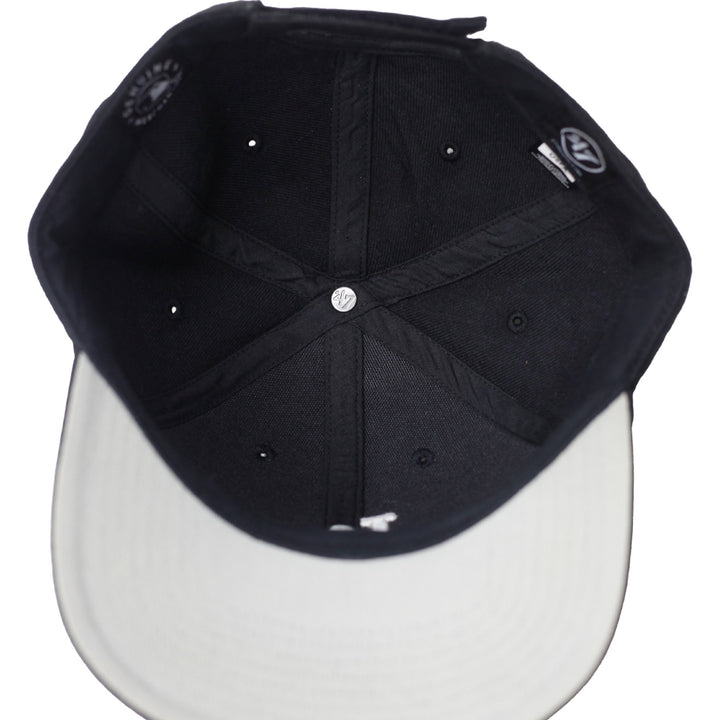 Mens 47 Brand Los Angeles Dodgers Cap Black Embroidered Logo