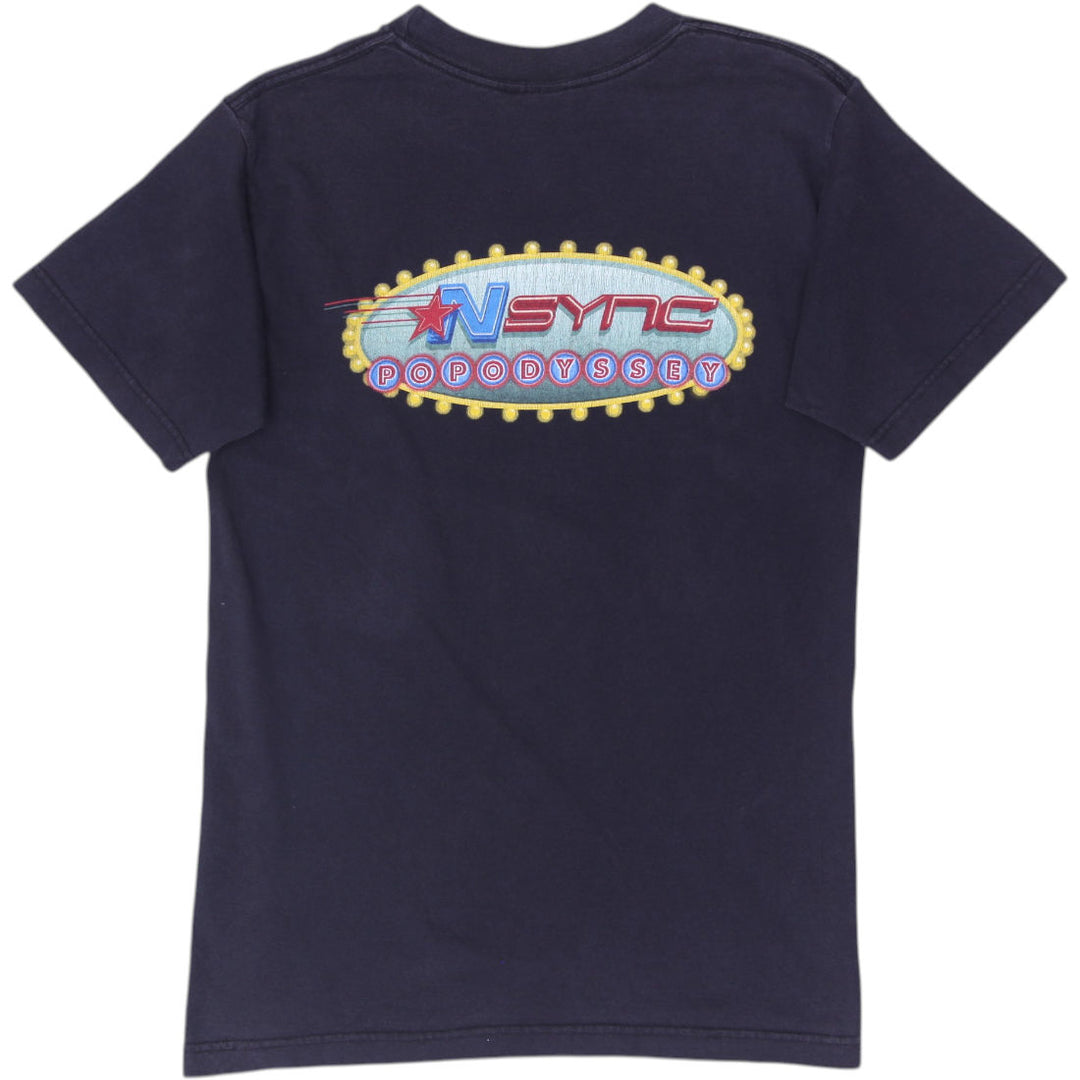 Vintage 2001 NSYNC PopOdyssey Tour T-Shirt Size S