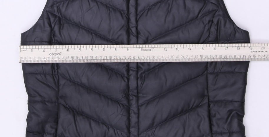 Ladies The North Face 500 Puffer Vest Black Quilted Lightweight S