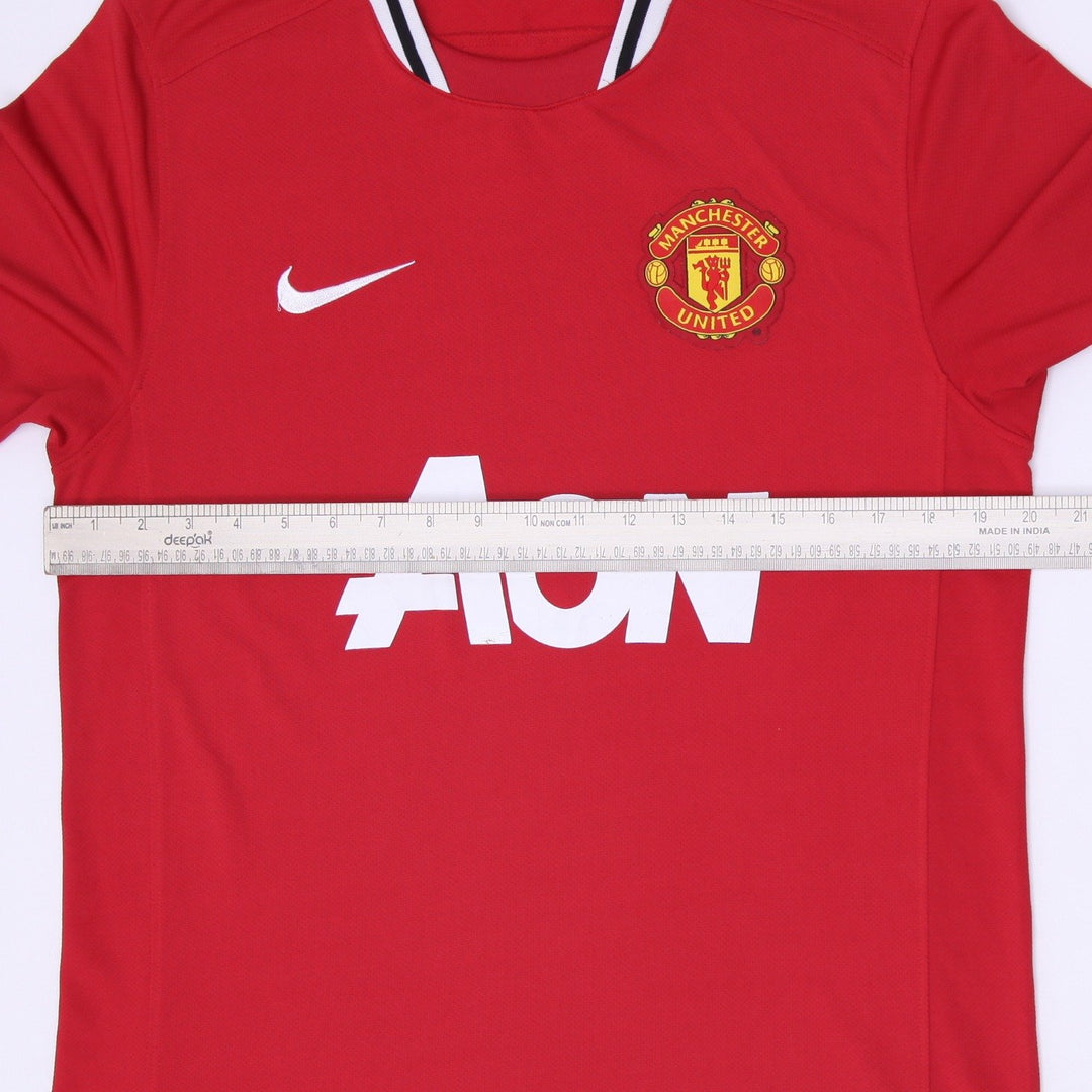 Mens Nike Manchester United 2010-2011 Home Jersey Size M