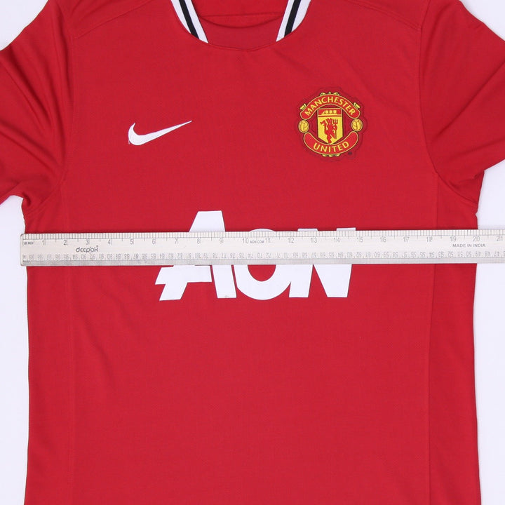 Mens Nike Manchester United 2010-2011 Home Jersey Size M