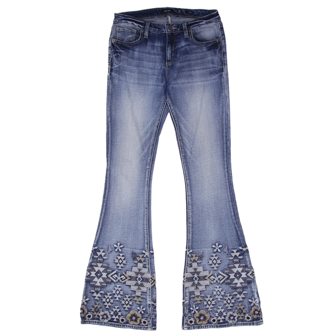 Shop Y2K Miss Me Embroidered Flare Jeans | Fashion Rerun