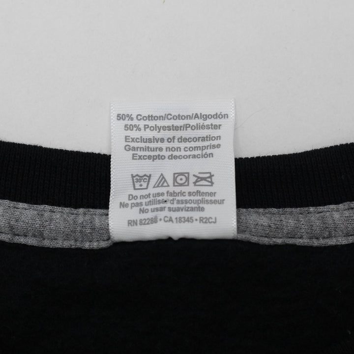 Mens Russell Athletic Black Crewneck Sweatshirt Size S