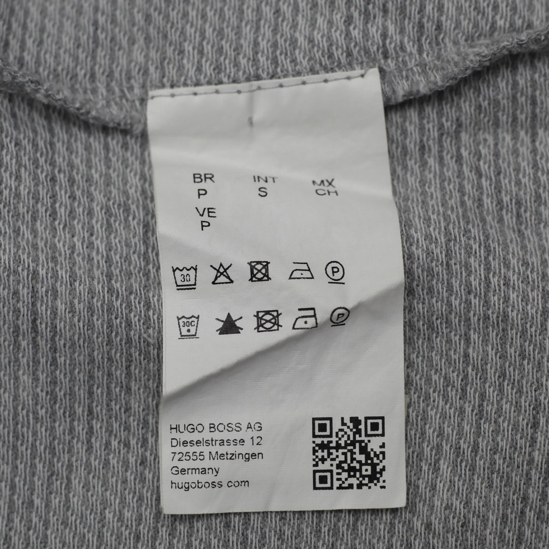 Mens Boss Regular Fit Gray Polo T-Shirt Size S