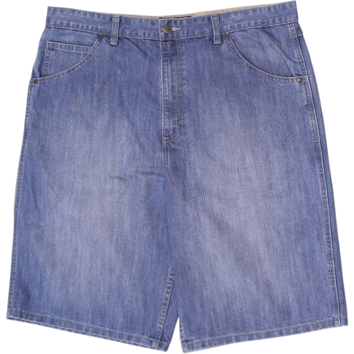 Y2K Mens Champs Sports Denim Jorts Mens 36 Baggy Loose Fit Y2K Skater Jean Shorts