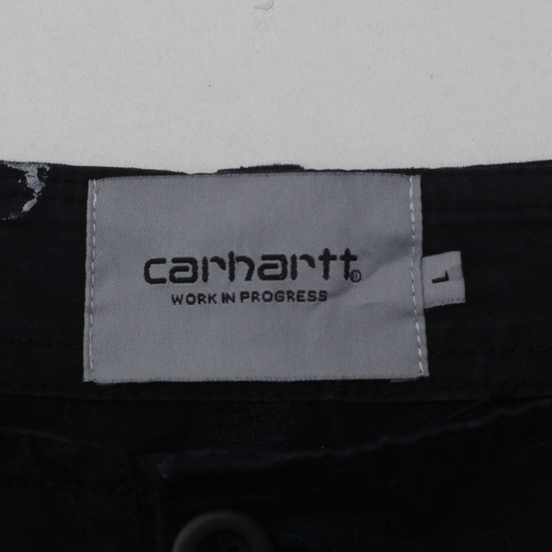 Mens Carhartt WIP Cargo Pants Black - Fashion Rerun Vintage Migration_Pants