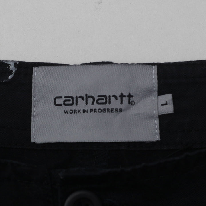 Mens Carhartt WIP Cargo Pants Black - Fashion Rerun Vintage Migration_Pants