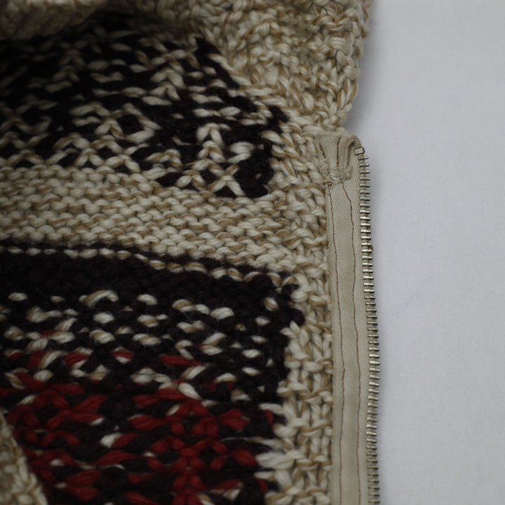 Vintage 50s Cowichan-style Mary Maxim Wool Knitwear Size XL | Migration_Jumper & Knitwear - View 7 | Fashion Rerun
