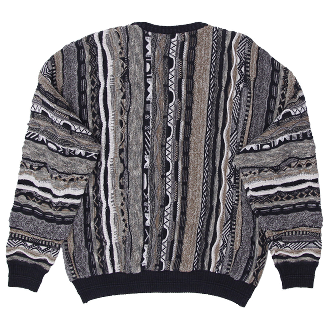 Shop Vintage Mens Croft & Barrow 3D Knit Sweater | Fashion Rerun
