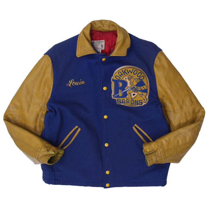 Vintage Avon Sportswear Wool Varsity Leather Sleeve Jacket - Fashion Rerun Vintage Migration_Jacket