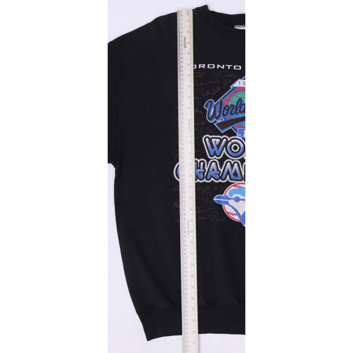 Vintage Toronto Blue Jays 1993 World Series Champions Crewneck Sweatshirt | Migration_Sweatshirt - View 7 | Fashion Rerun