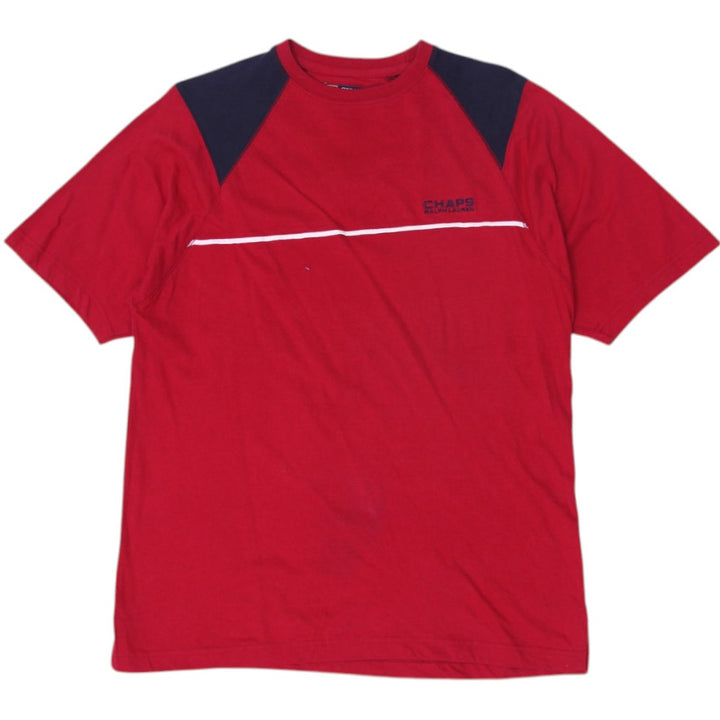 Vintage Mens Chaps Ralph Lauren Red T-Shirt Size M | Migration_T-Shirts | Fashion Rerun