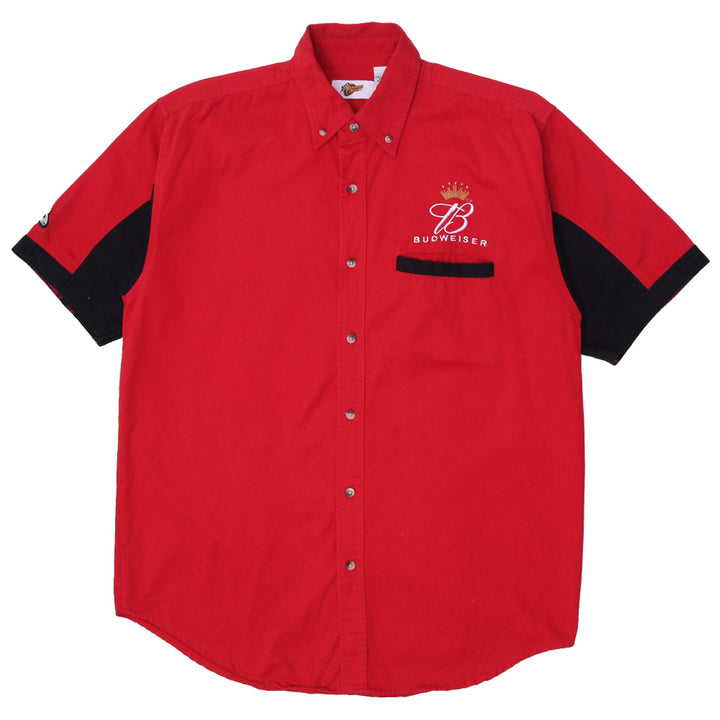 Mens Winner Circle Short Sleeve Red Shirt