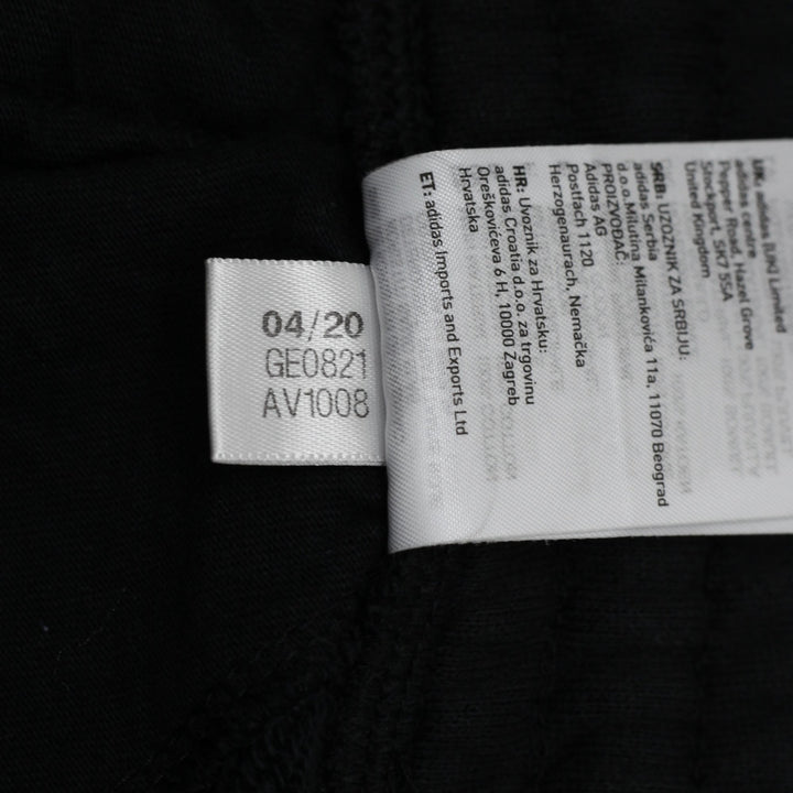 Mens Adidas Originals Big Trefoil Outline Sweat Shorts Black GE0821 Size L