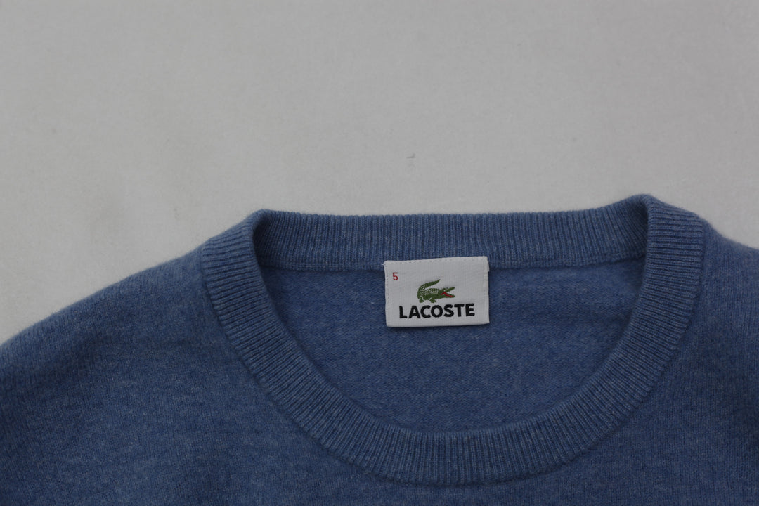 Mens Lacoste Woolmark Pure New Wool Sweater