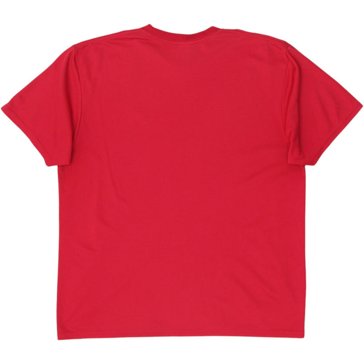 Vintage Mens Nike T-Shirt Red Swoosh Athletic Wear