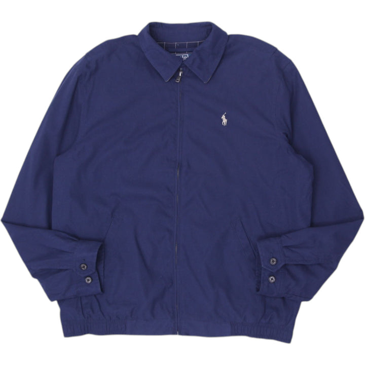 Vintage Polo By Ralph Lauren Navy Harrington Zip Up Jacket M | Migration_Jackets RL Collection | Fashion Rerun