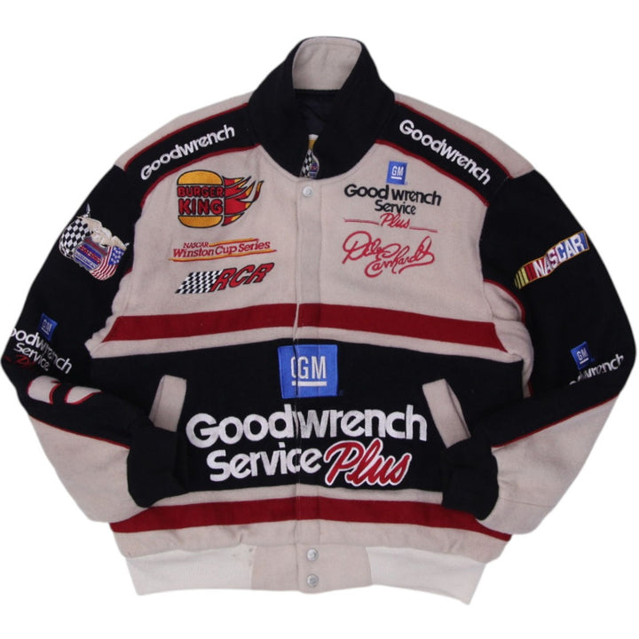 Vintage Jeff Hamilton Racing Collection Dale Earnhardt Sr. NASCAR Jacket S