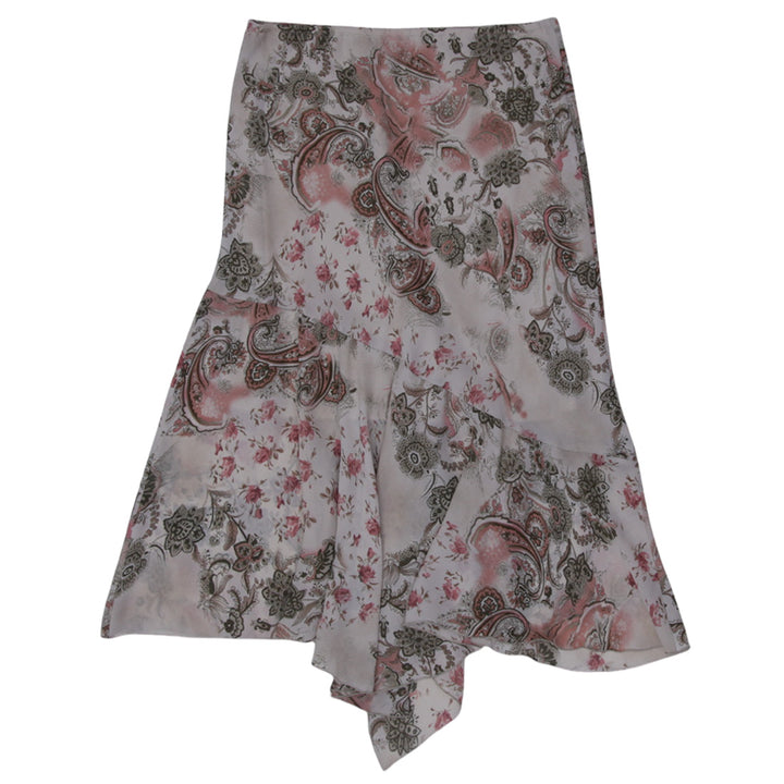 Y2K Ladies Selene Paisley Floral Print Maxi Skirt