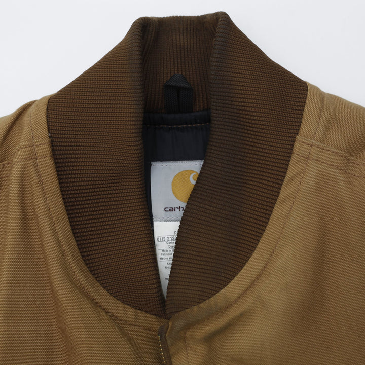 Carhartt V01 BRN Arctic Quilt-Lined Duck Workwear Utility Vest Size L | Migration_Vests - View 7 | Fashion Rerun