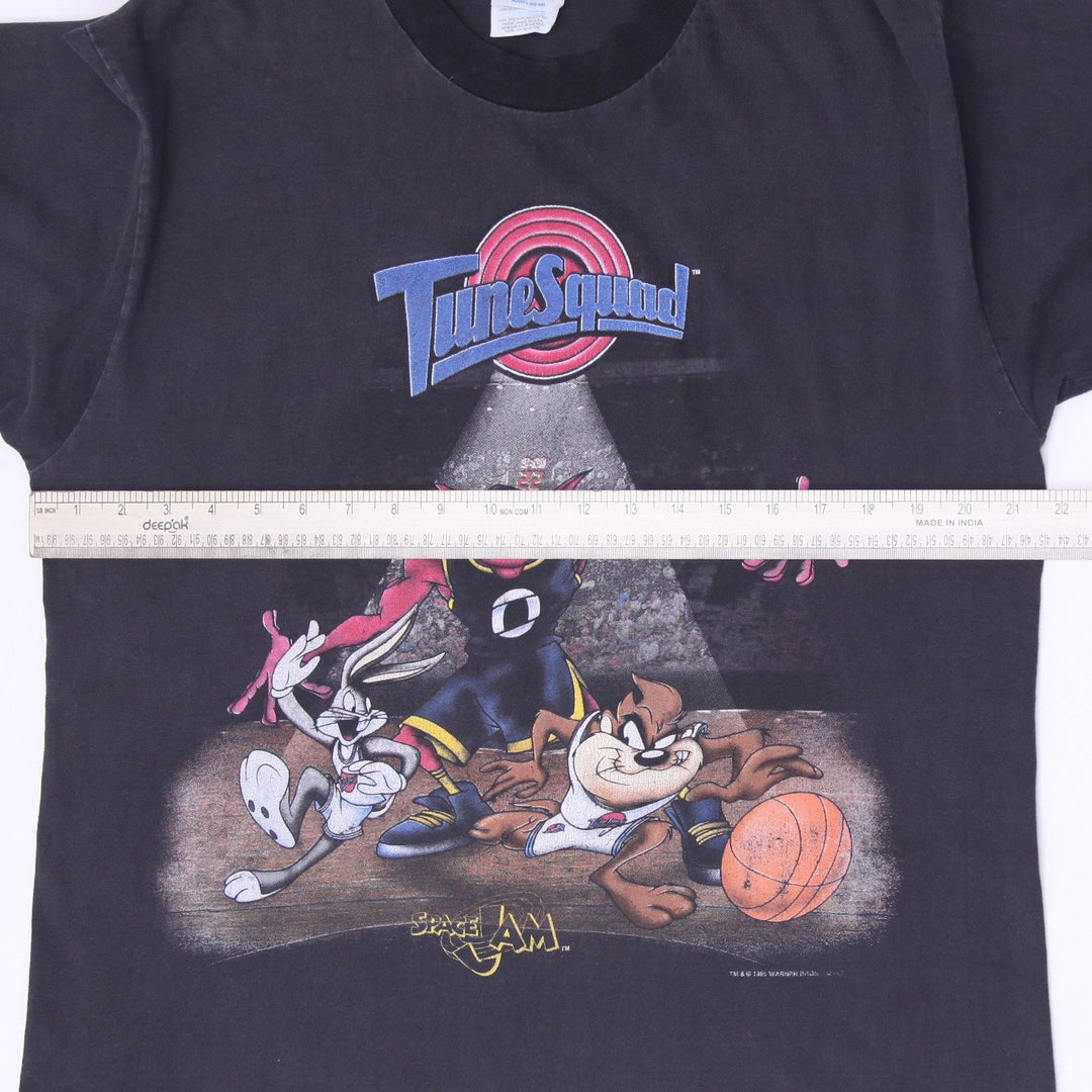 Vintage 90s Space Jam Bugs Bunny, Taz & Monstar Graphic T-Shirt Large Hanes