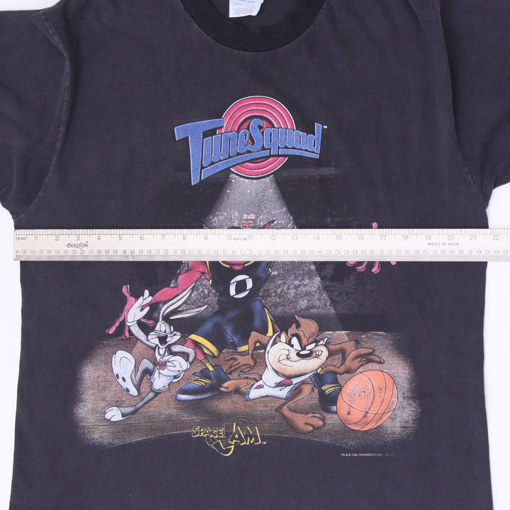 Vintage 90s Space Jam Bugs Bunny, Taz & Monstar Graphic T-Shirt Large Hanes