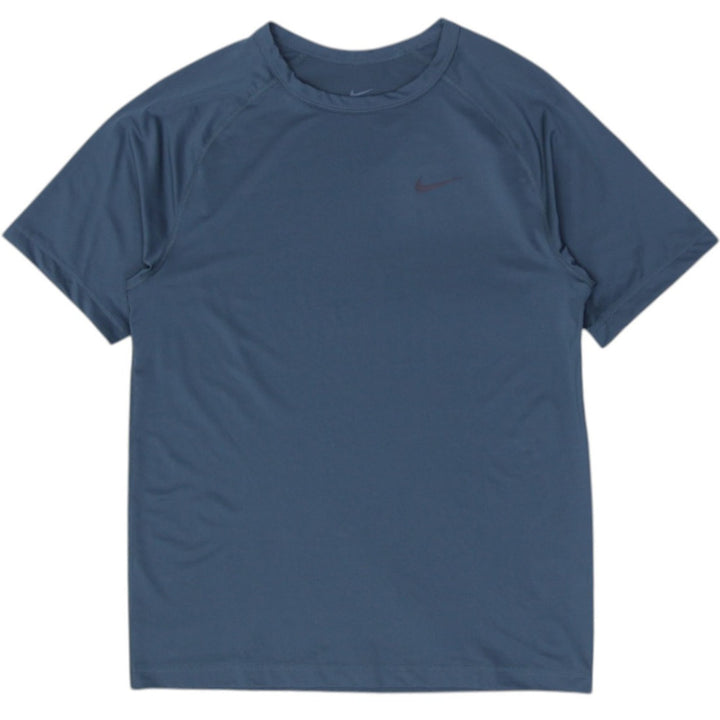 Mens Nike T-Shirt Blue Athletic Moisture Wicking