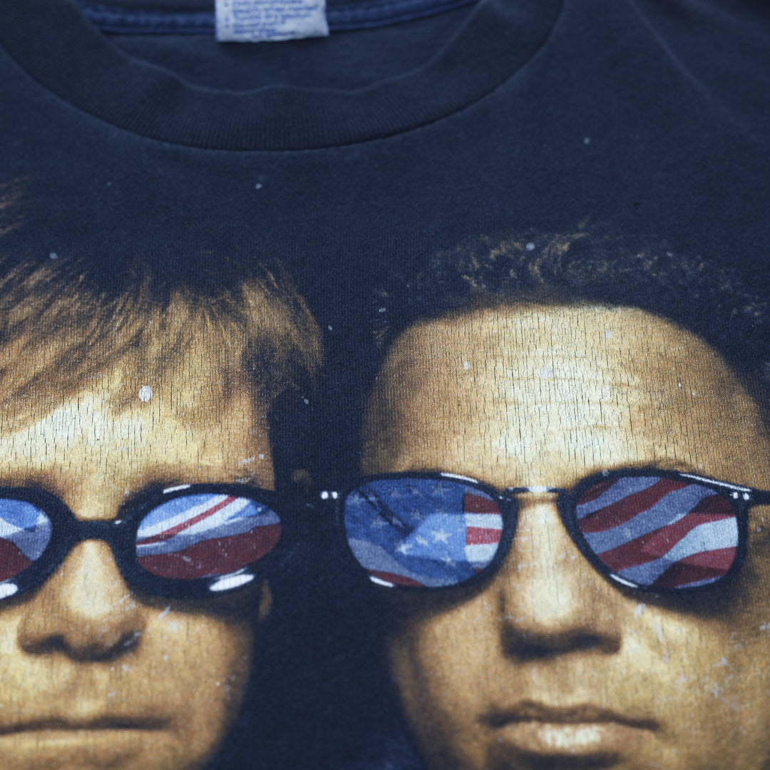Vintage 1995 Elton John & Billy Joel Spring Tour T-Shirt Made in USA Size XL | Migration_T-Shirts - View 8 | Fashion Rerun