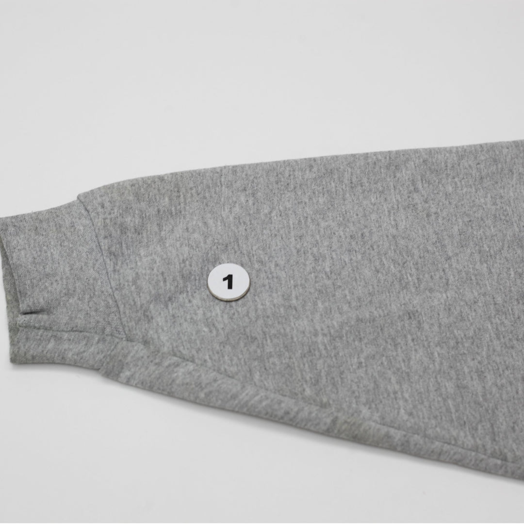 Vintage Mens Nike Sweatshirt Gray Embroidered Swoosh Logo