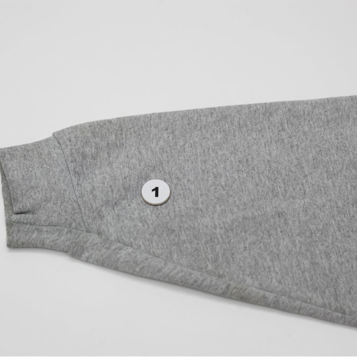 Vintage Mens Nike Sweatshirt Gray Embroidered Swoosh Logo
