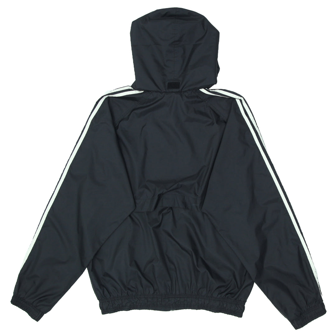 Vintage Adidas Embroidered Nylon Windbreaker Hooded Jacket M - Fashion Rerun Vintage Migration_Jacket